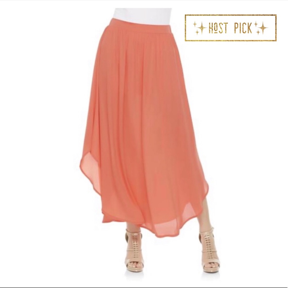 ✨HOST PICK✨Kardashian Kollection - Coral Skirt